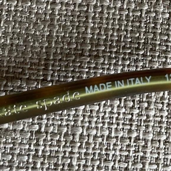 Kate Spade New York glasses. Green tortoise shell with original case. - Picture 3 of 5